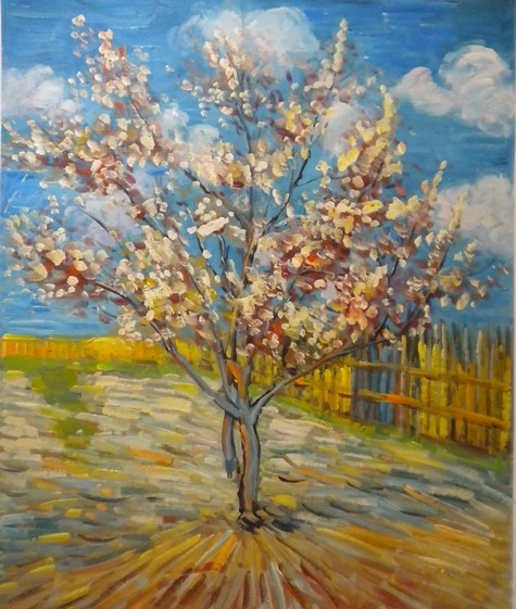 store falso d'autore �rbol de durazno di Vincent Van Gogh